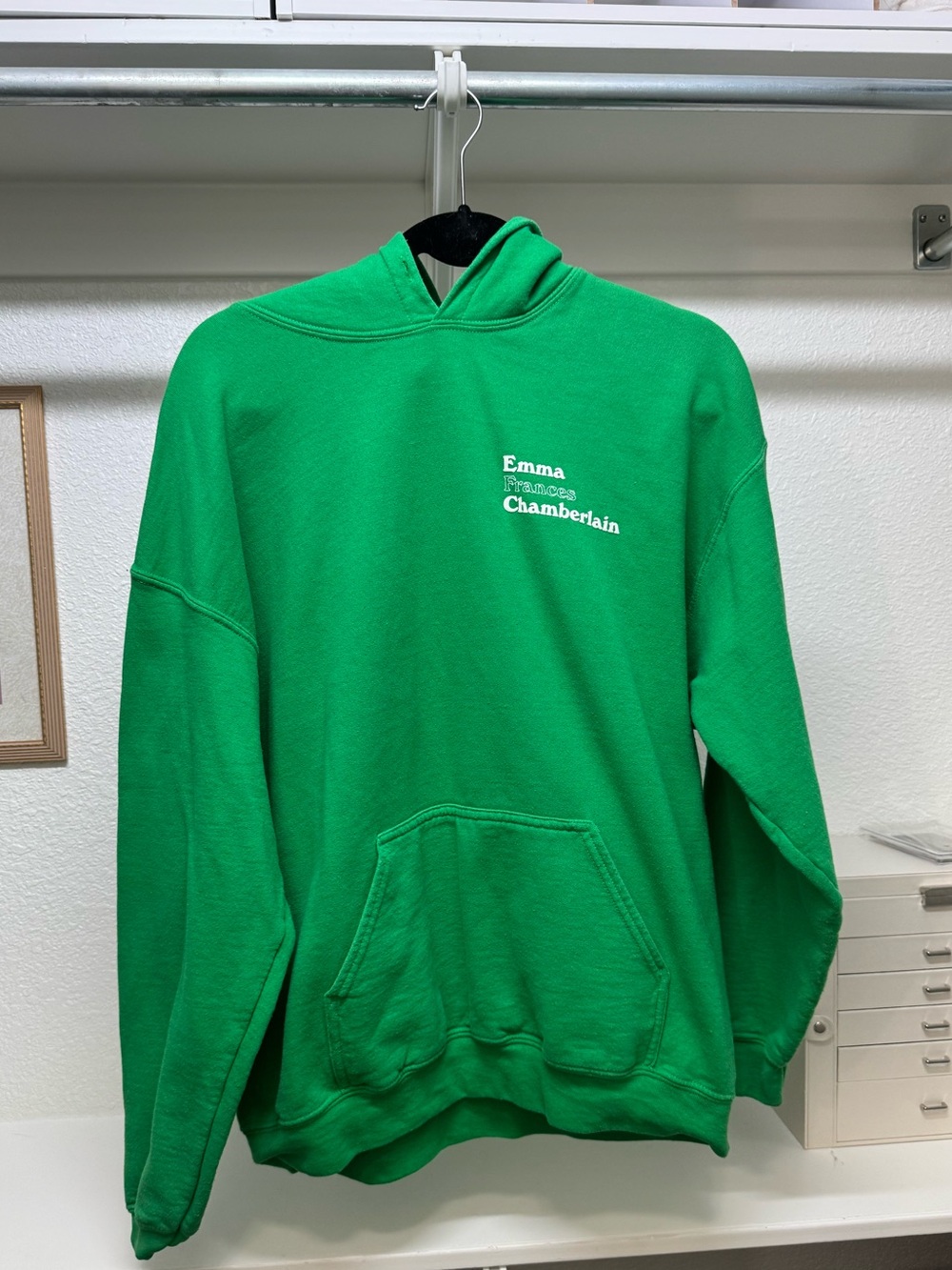 Green Hoodie Emma Chamberlain Merch